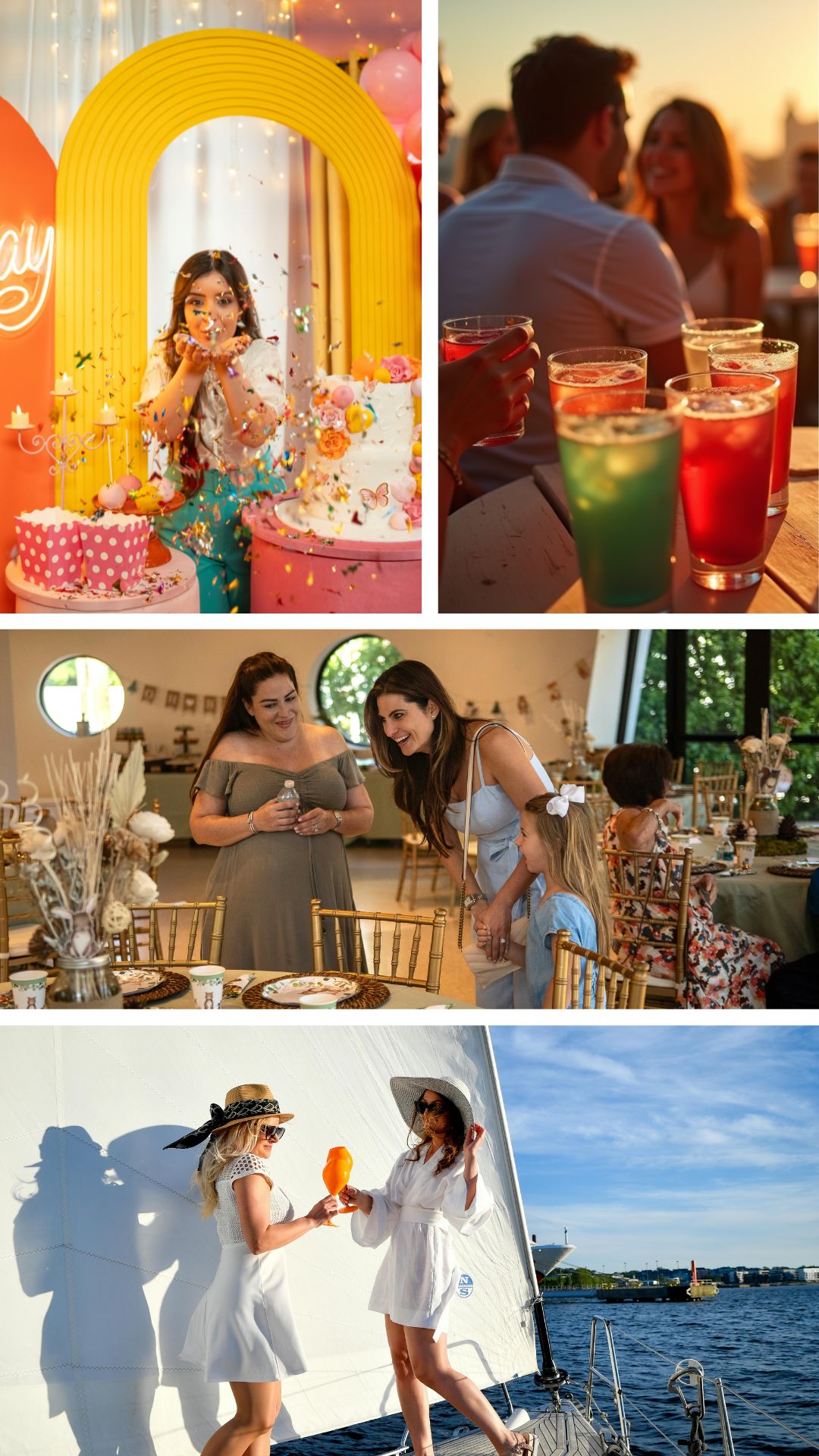 Types of Social & Private Events We Plan